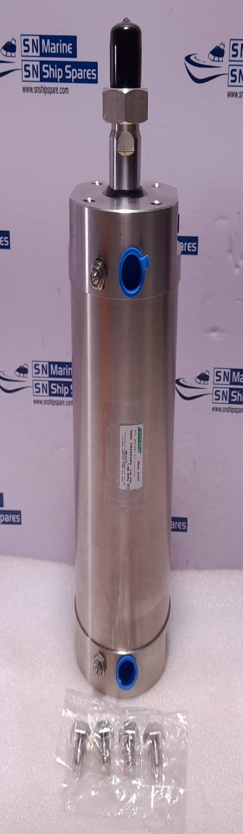 Speedair 5VGN2 Cylinder S/Steel Air Cushion Max Pressure 145 PSI 1.00 MPa