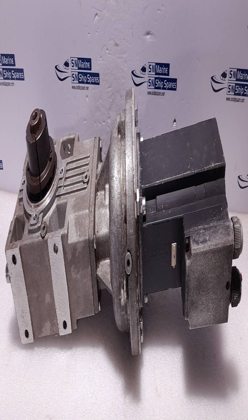 Bonfiglioli A102 UR P80 W 6875/1000 Gear Box With Parker SMB10034065193M64 Servo Motor