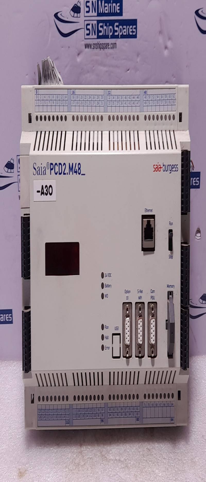 Saia Burgess PCD2.M48 PLC Module 24VDC PCD2.M480 4135397