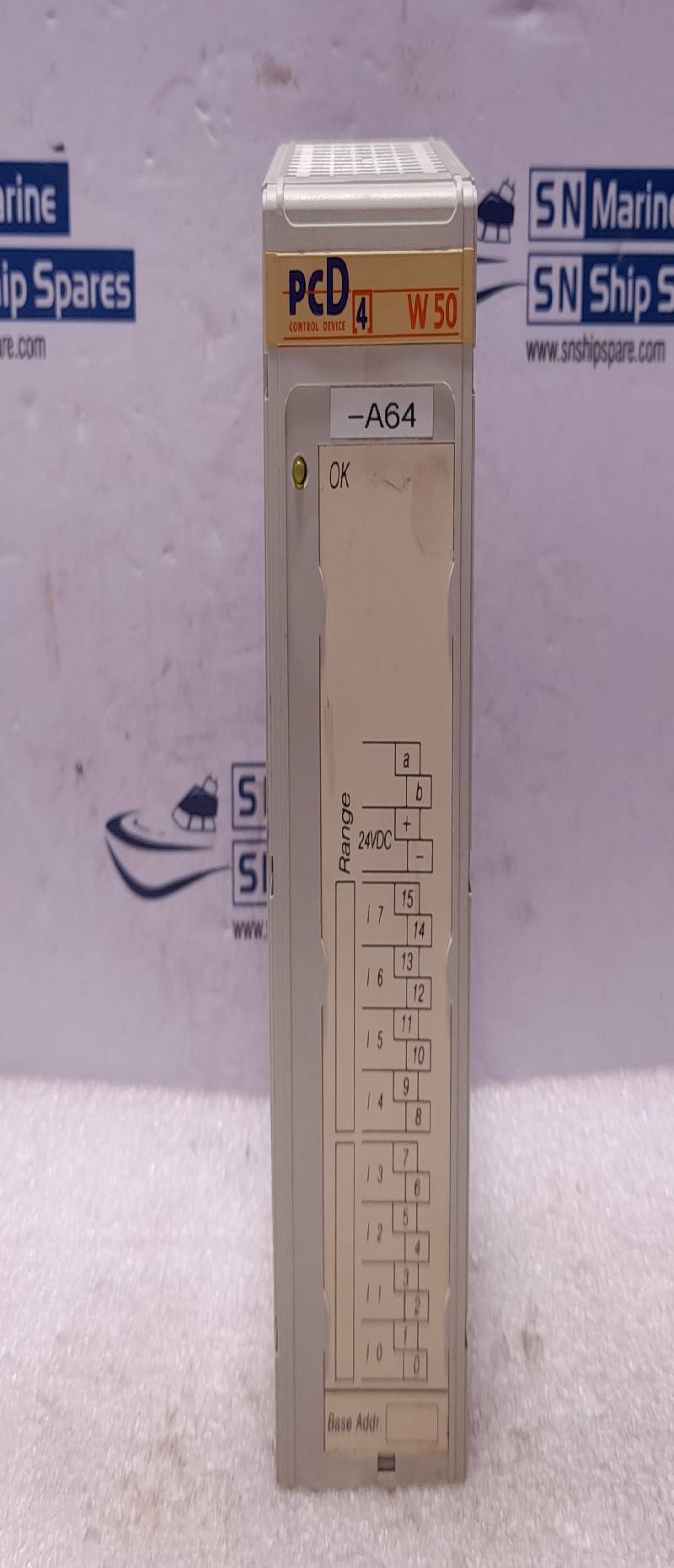 Saia Burgess PCD4.W500 Ver B Analog Module Control Device PCD4W50