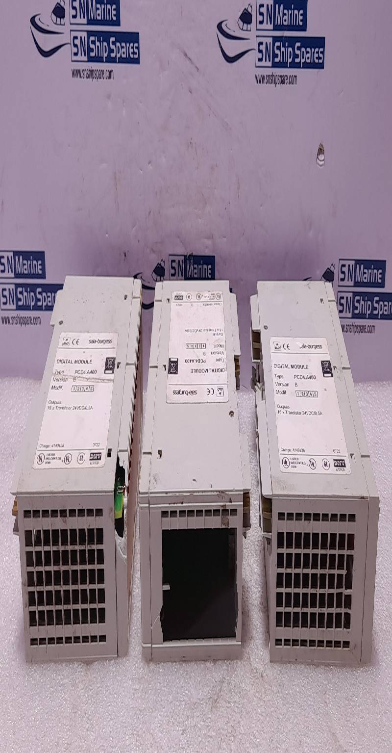 Saia Burgess PCD4.A400 Ver B Digital Module PCD4A40 Control Device