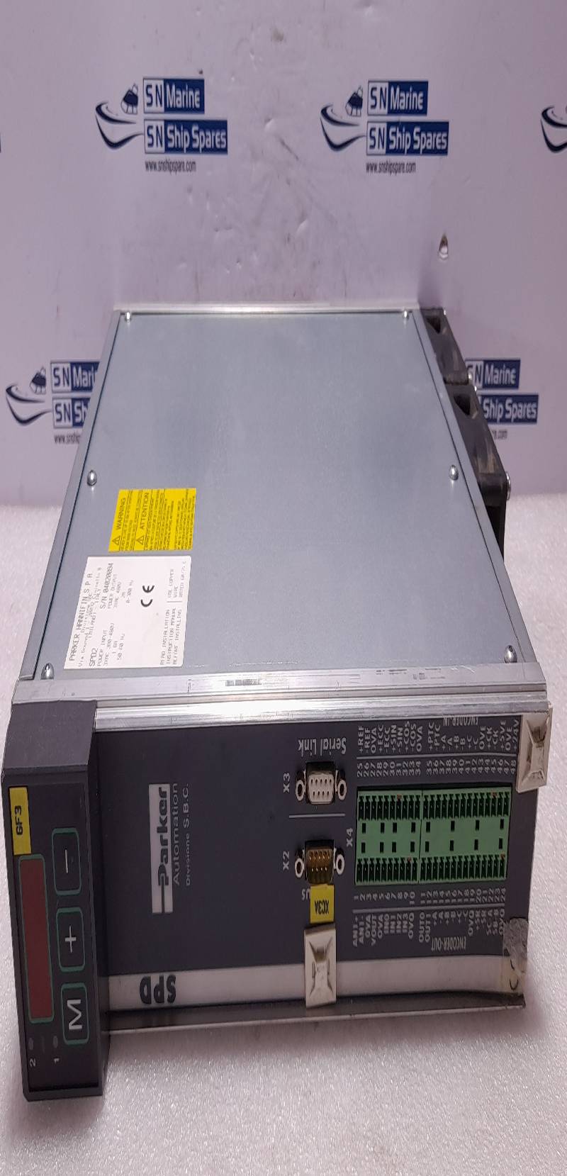 Parker Hannifin SPD2 Servo Drive In 380-480V 1.6A 50/60Hz Out 480V 2A 0-300Hz