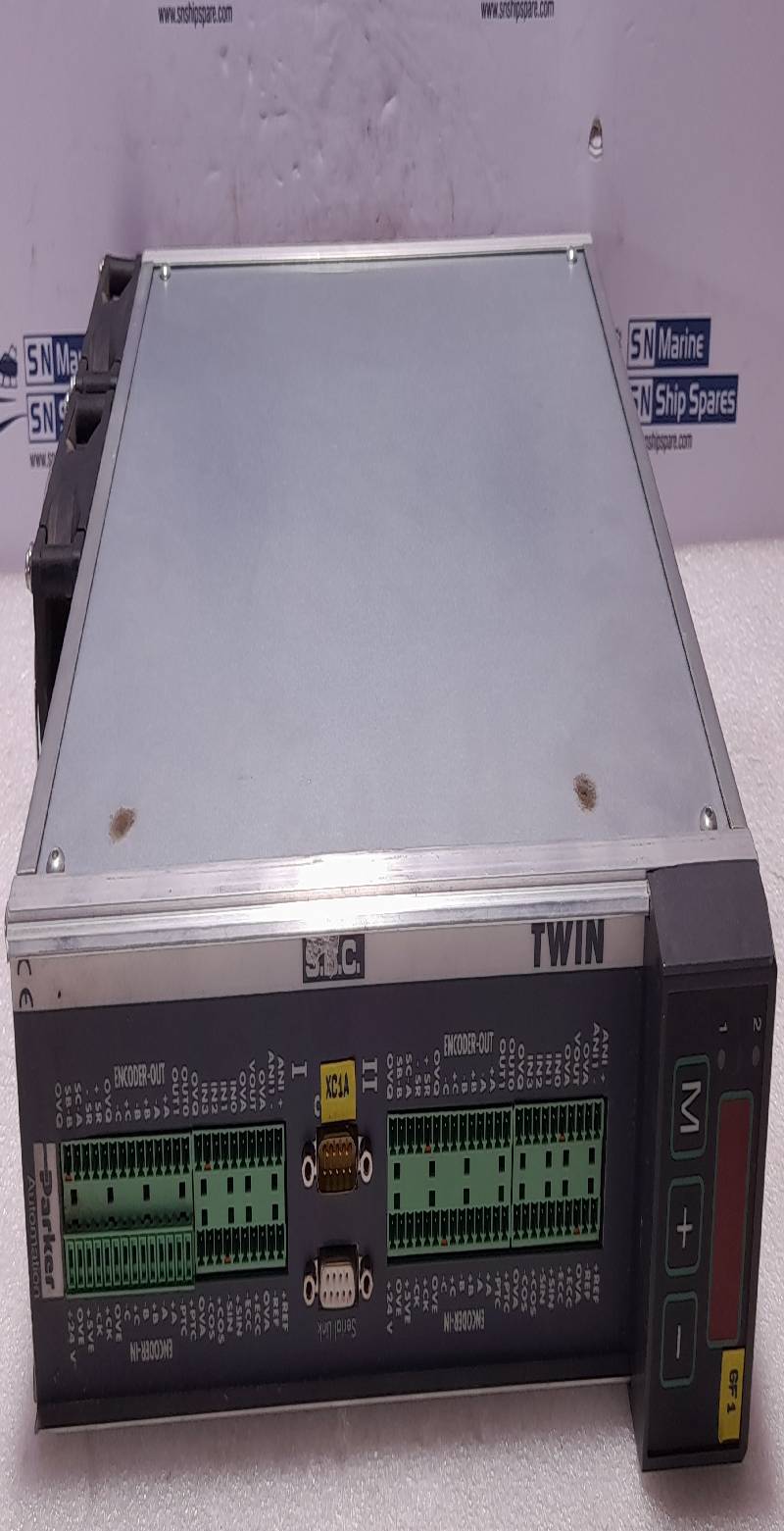 Parker Hannifin TWIN8 Two Axis Servo Drive In 380-480V 13A 50-60Hz Out 480V 8+8A 0-300Hz