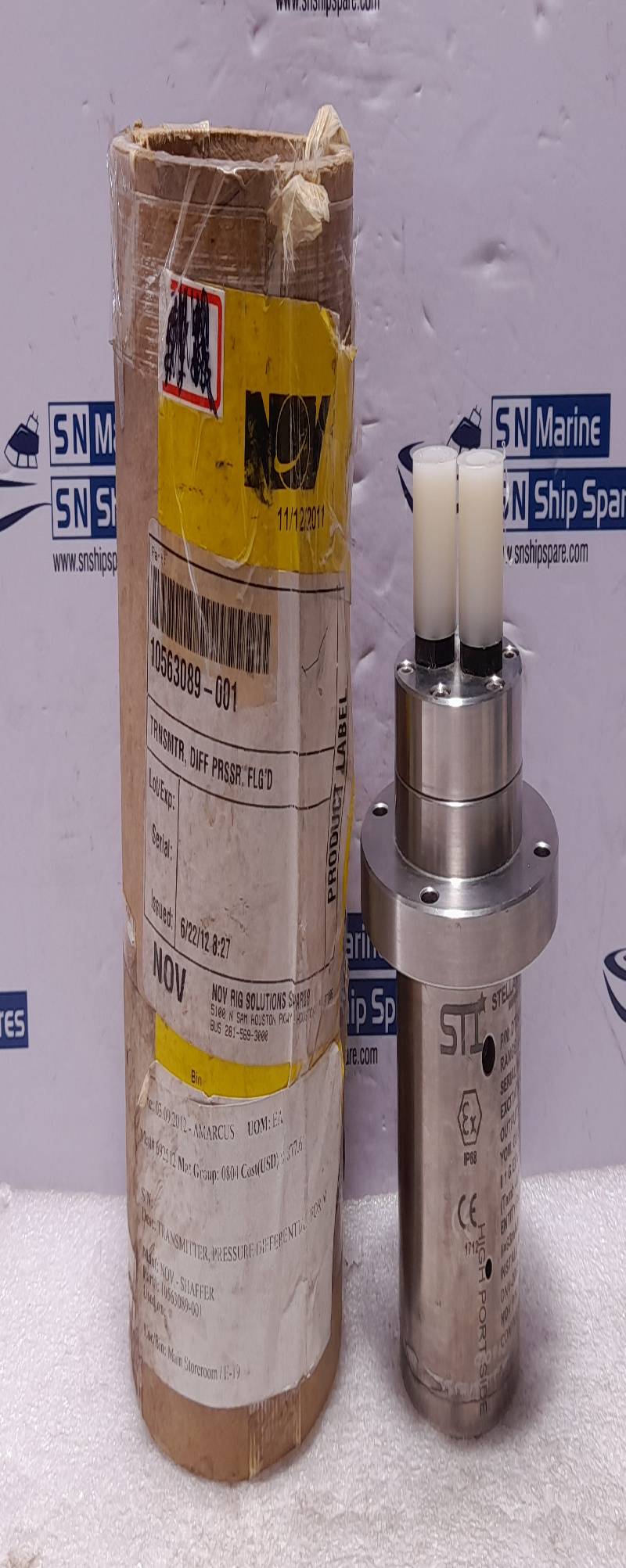 Stellar Technology DT2450-3000UD-102 Pressure Transmitter 0-3000 PSID NOV 20025729