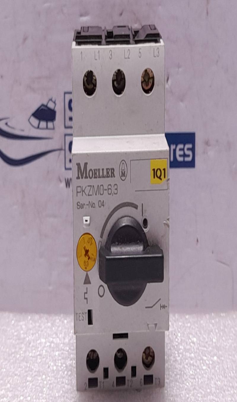 Moeller PKZM0-6.3 Motor Protective Circuit Breaker 4.0-6.3A