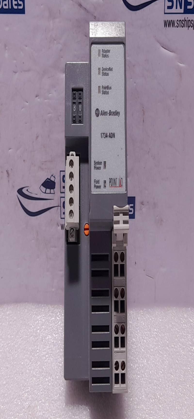 Allen Bradley 1734-ADN Ser B Point I/O Device Net Adapter With 1734-RTB Ser A