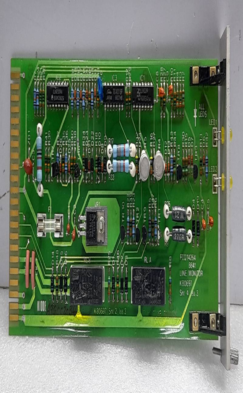 Kidde K80697 Sht 4 Iss 3 Line Monitor PCB A9G0020B4