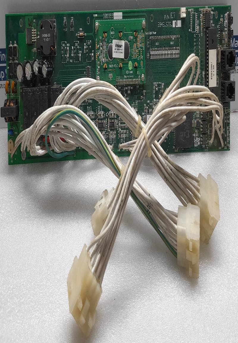 Hankison 5945.576.11 PCB 30D393 Vishay LCD-016N002A-YYH-ET 48D39321 1602H Rev 0