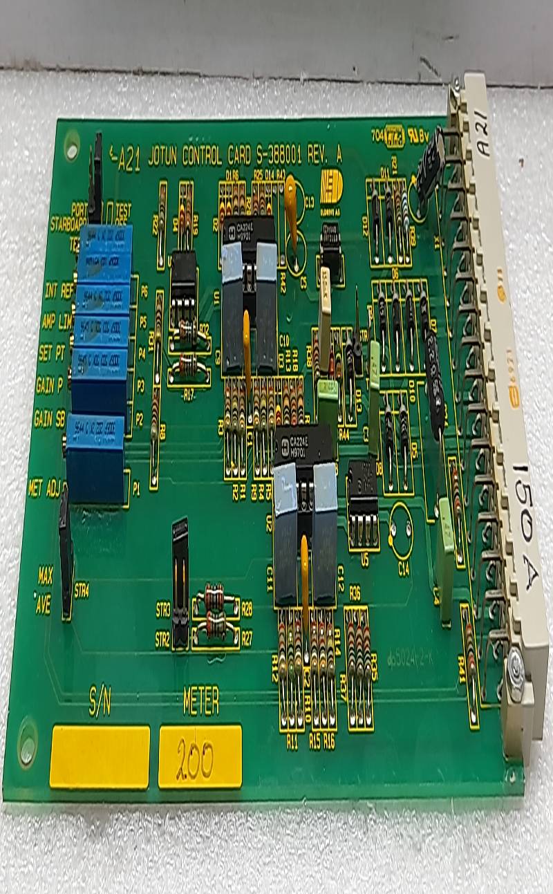 Jotun Control Card S-388001 Rev A PCB