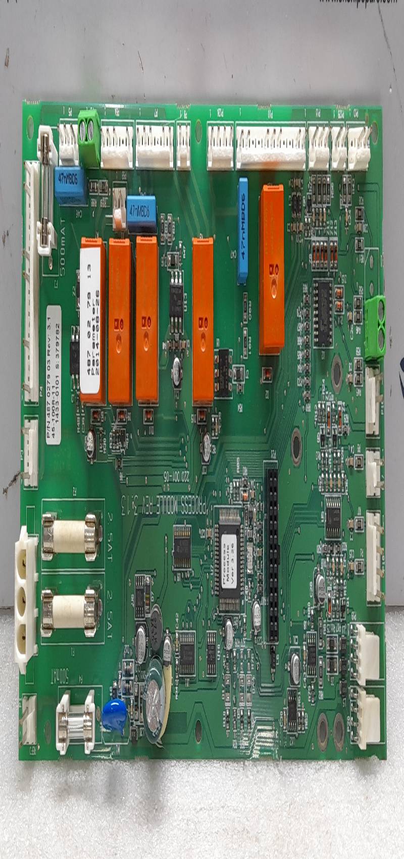 Electrolux 487 0279 03 Rev 3.1 PCB Process Module Rev 3.13 220 001-05