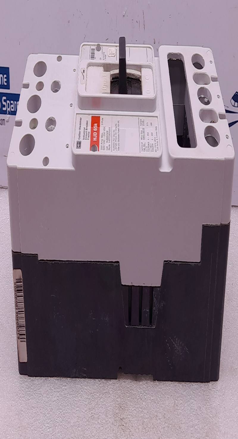 Cutler-Hammer HJD3250F Industrial Circuit Breaker Frame 250AMP 200AMP 3Pole 600V