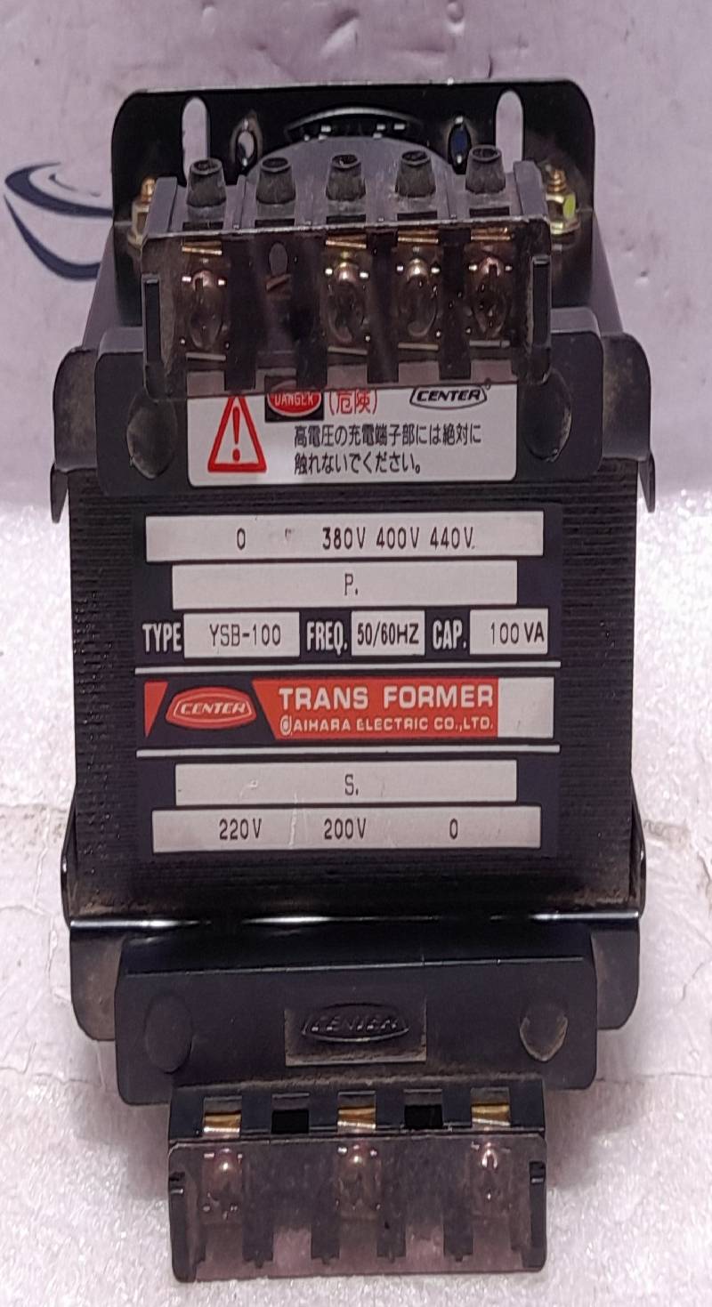 AIHARA ELECTRIC CENTER YSB-100 Transformer 380V 400V 440V 50/60Hz 100VA