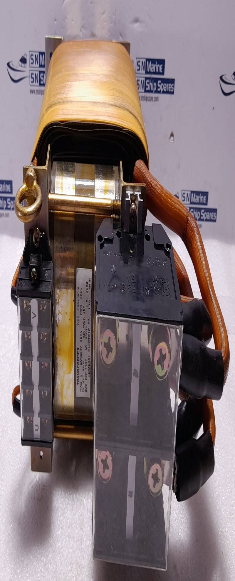 Terasaki Electric TSB-5KLW Transformer PHASE1 5kVA Freq 60Hz 440V 15V
