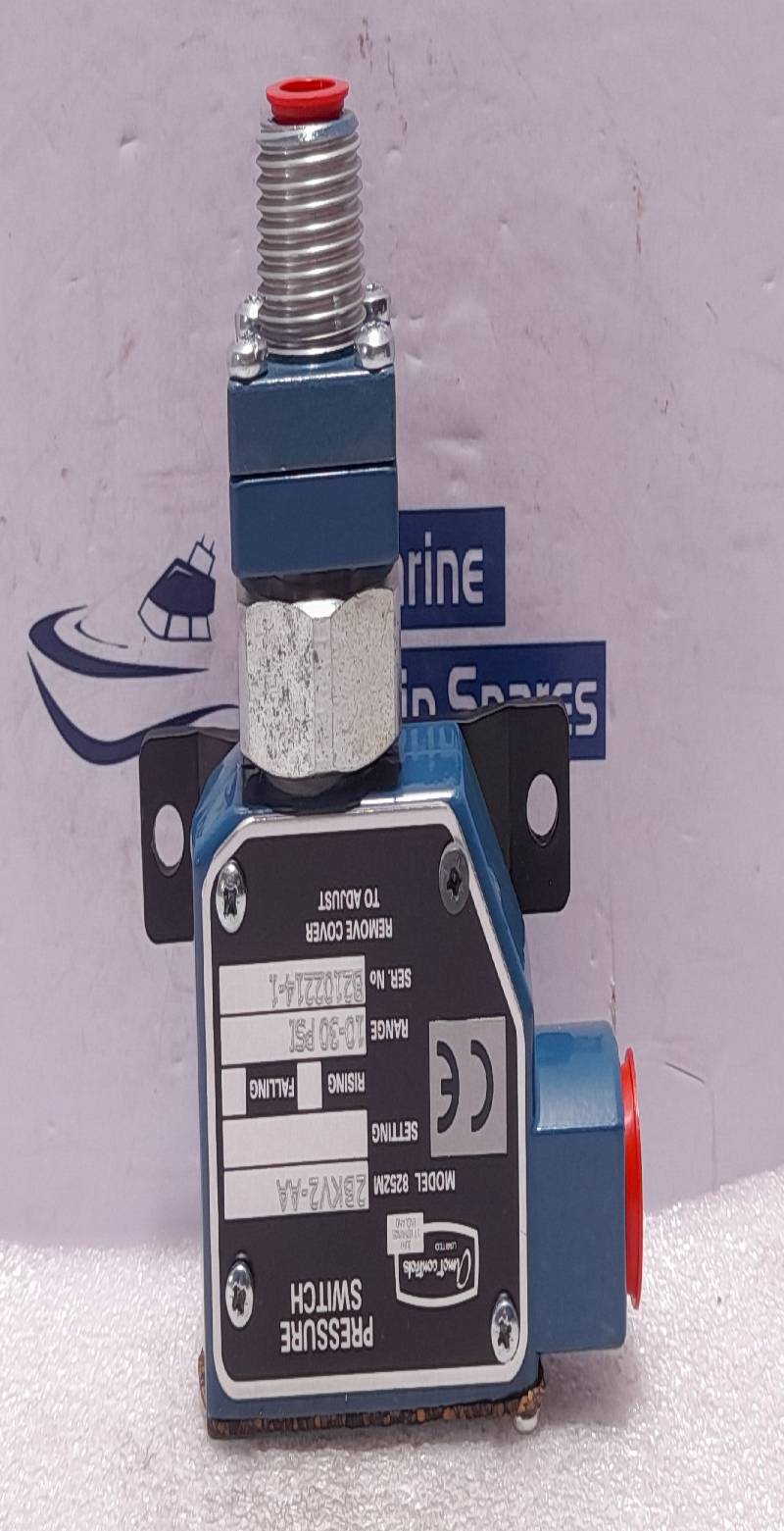 Amot Controls 2BKV2-AA Pressure Switch Range: 10-30Psi Wartsila HCY31093