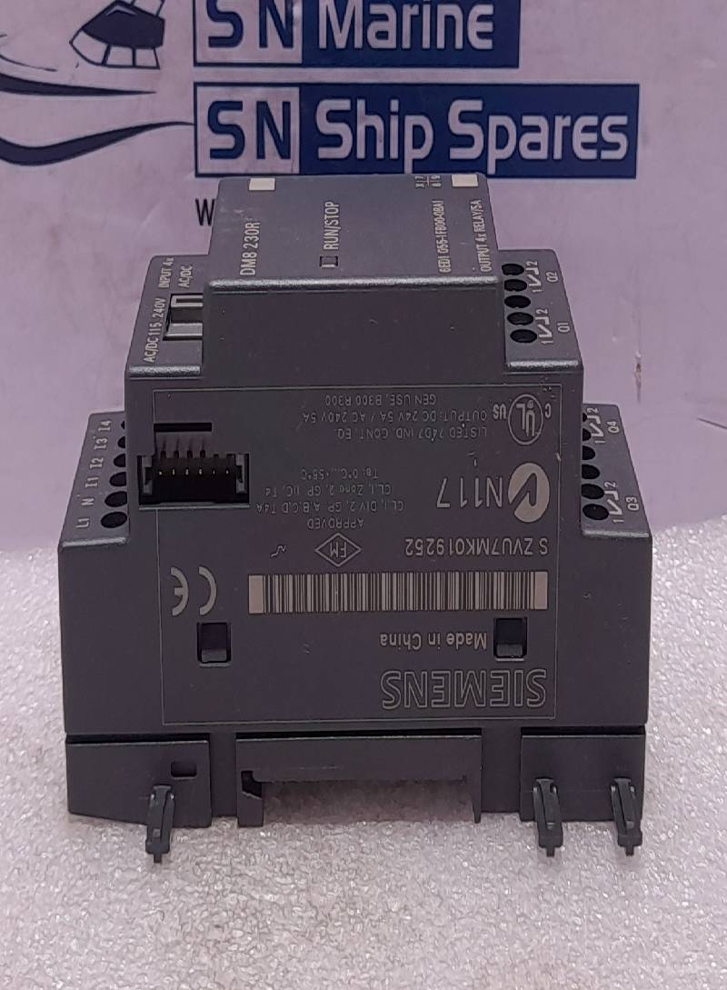 Siemens 6ED1 055-1FB00-0BA1 Program Control Relay 115/230VAC NOV 1050930