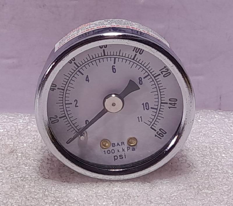 Watts R364-02C Miniature Regulator ¼ Size Max.Psi: 0/125 102D-158F Pressure Gauge