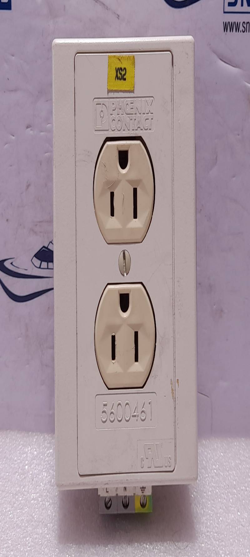 Phoenix Contact 5600461 Socket 125VAC, 15A max EM-DUO 120/15 Outlet