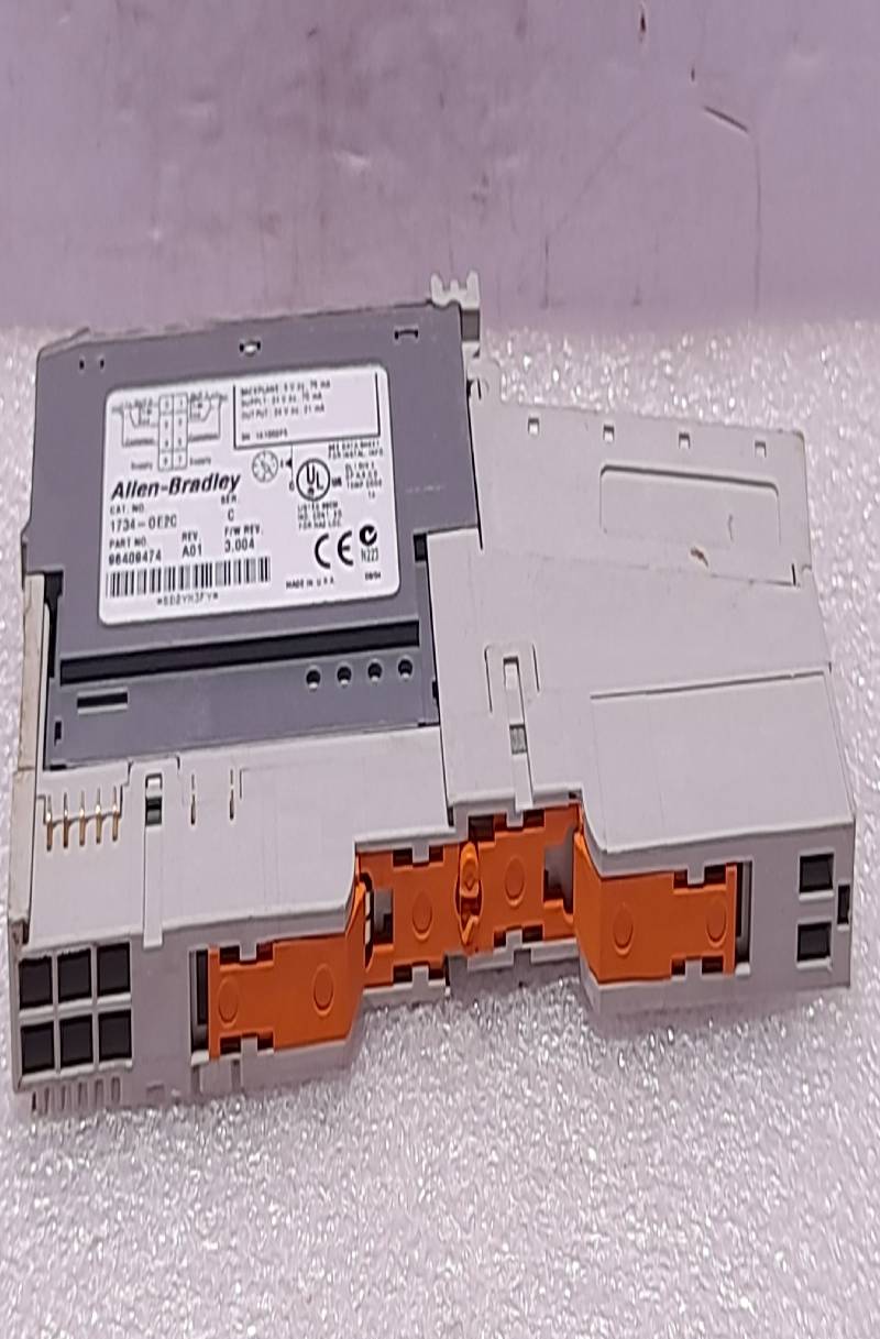 Allen Bradley 1734-OE2C Output Module 96409474 With A-B 1734-MB & 1734-RTB