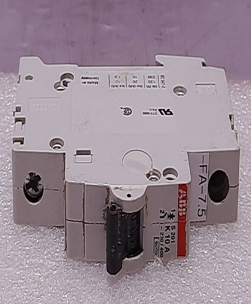 ABB S201-K10, S201-K6, S201-K4, Circuit Breaker 5PCs IN Lot