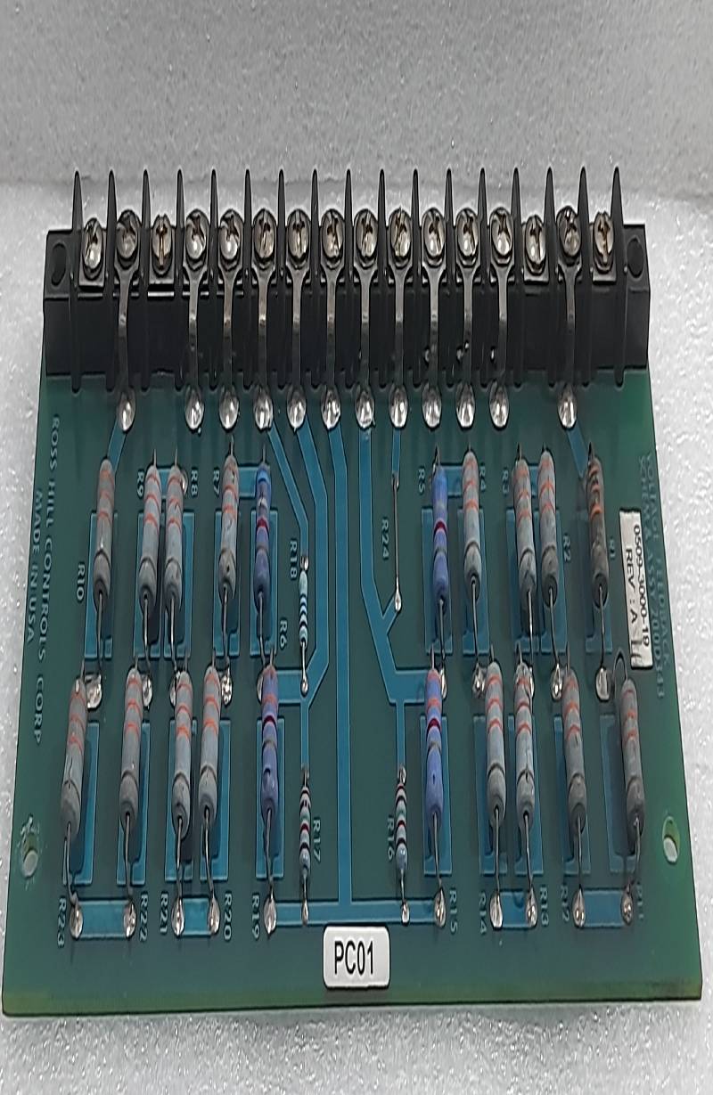ROSS HILL CONTROL VOLTAGE FEEDBACK SCHEM & ASSY 200D343 REV A 0509-3000-19