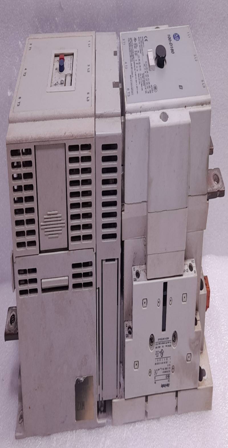 Allen Bradley 193-EEJF Overload Relay B With 100-D180 Contactor