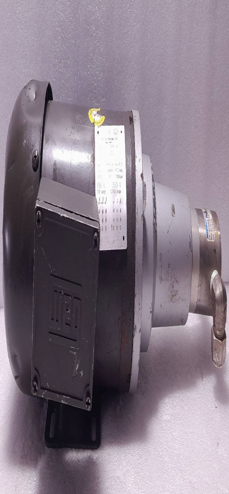 WEG TB56C 67006 01/06 Motor 25HP 2860RPM 3PH 50Hz Class F