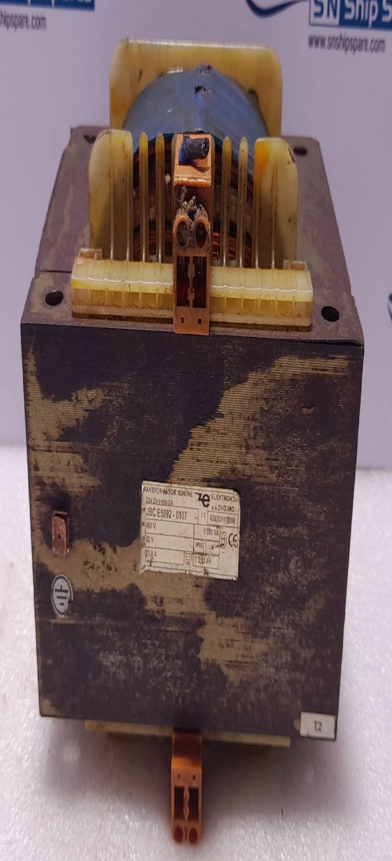 ELEKTROKOV JBC E5092-0107 Transformer Pri: 480V Sec: 42V 1000VA