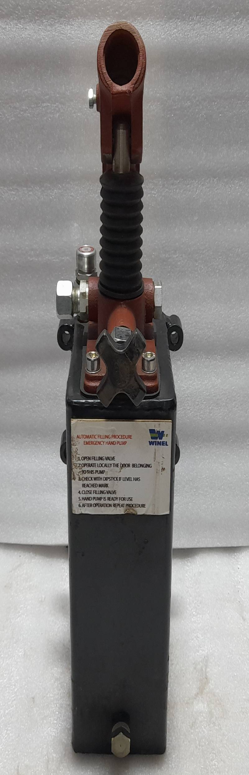 WINEL LPM 270 HAND PUMP REMOTE COMPACT LEVER FOR HYDRULICALLY OPERATED