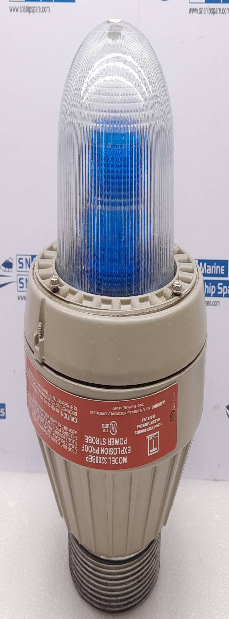 Hubbell Killark 3200BEP BLUE Explosion Proof Power Strobe 120VAC 50/60Hz 0.3AMPS