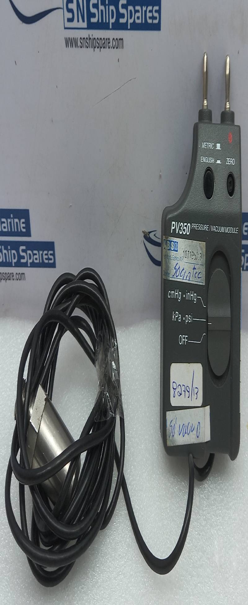 Fluke PV350 Pressure Vacuum / Transducer Module 0.5Psi To 350Psi