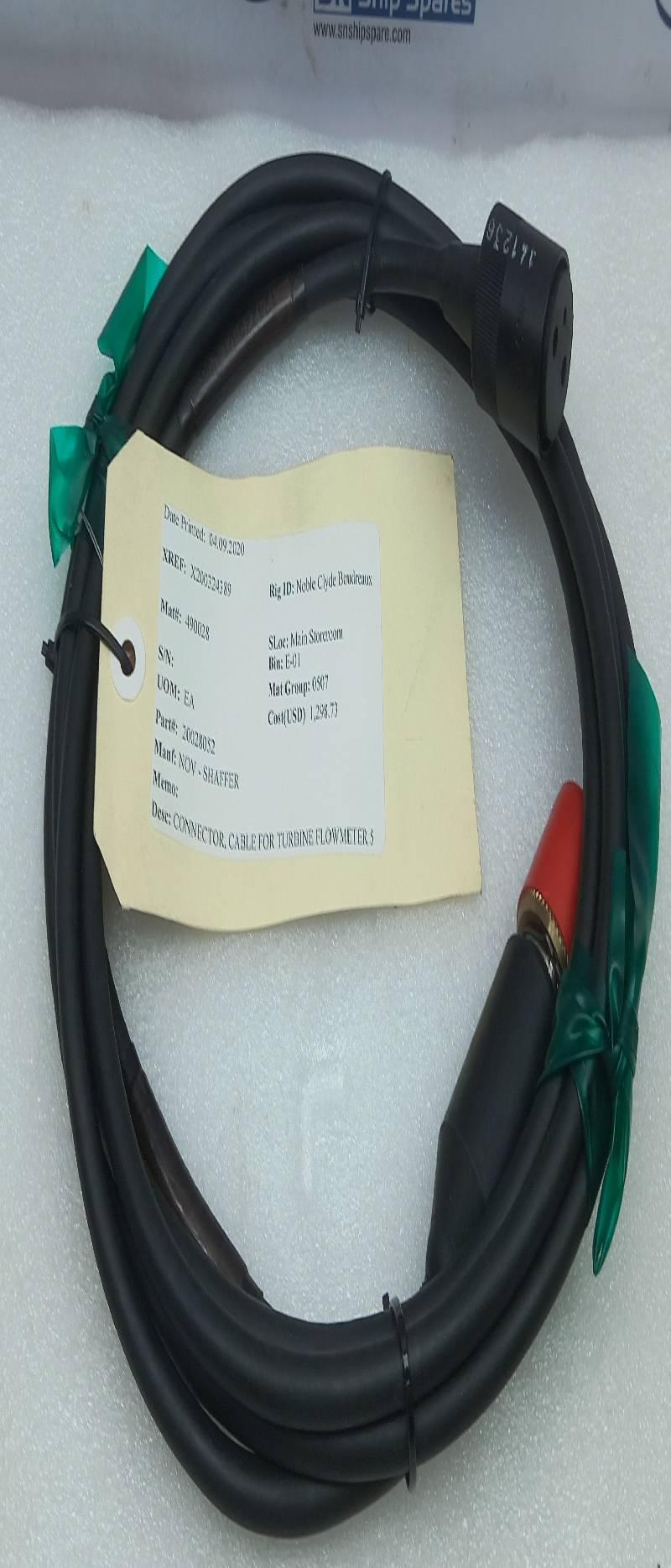 NOV 20028052 Cable Connector For Turbine Flowmeter