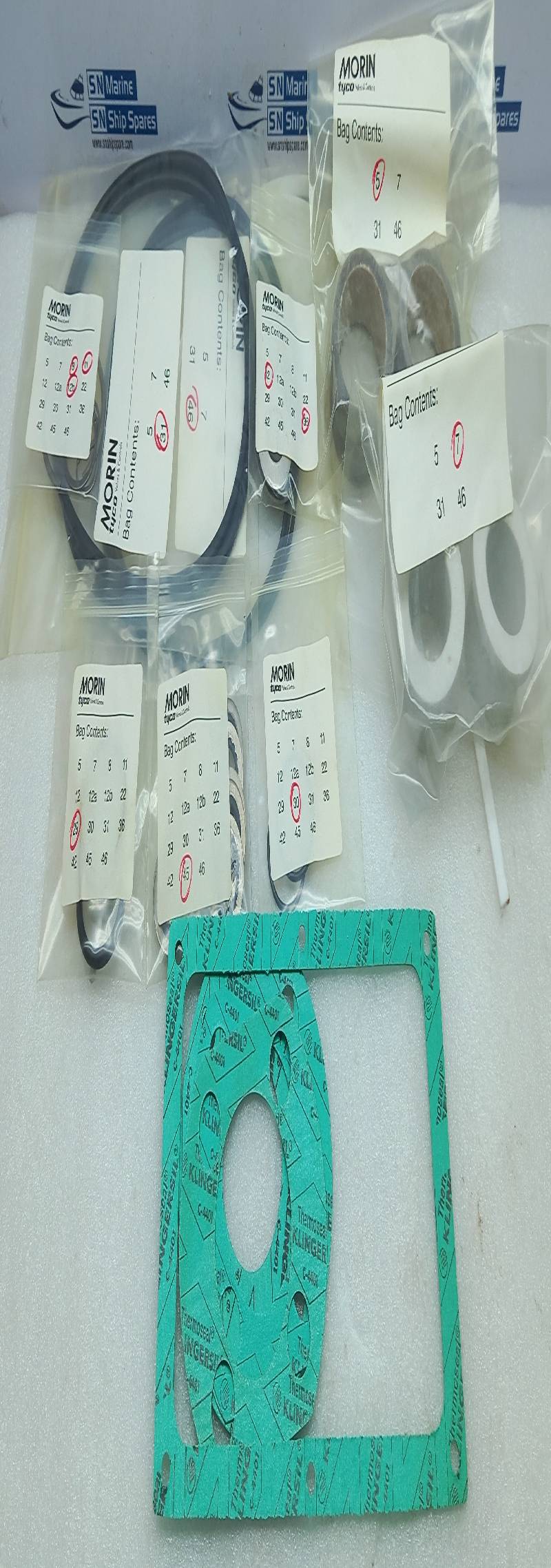 Morin Actuator S-RK270-2 Seal And Bushing Repair Kit