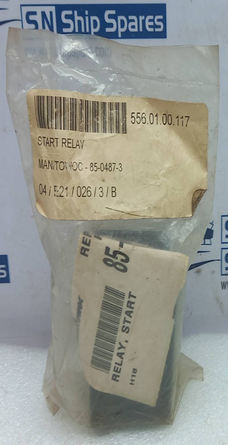 Manitowoc 85-0487-3 Start Relay