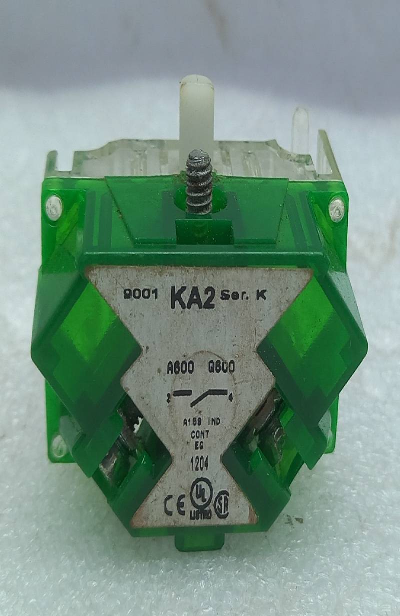 Square D 9001 KA2 Contact Block Ser.K A600 Q600 6PCs In Lot