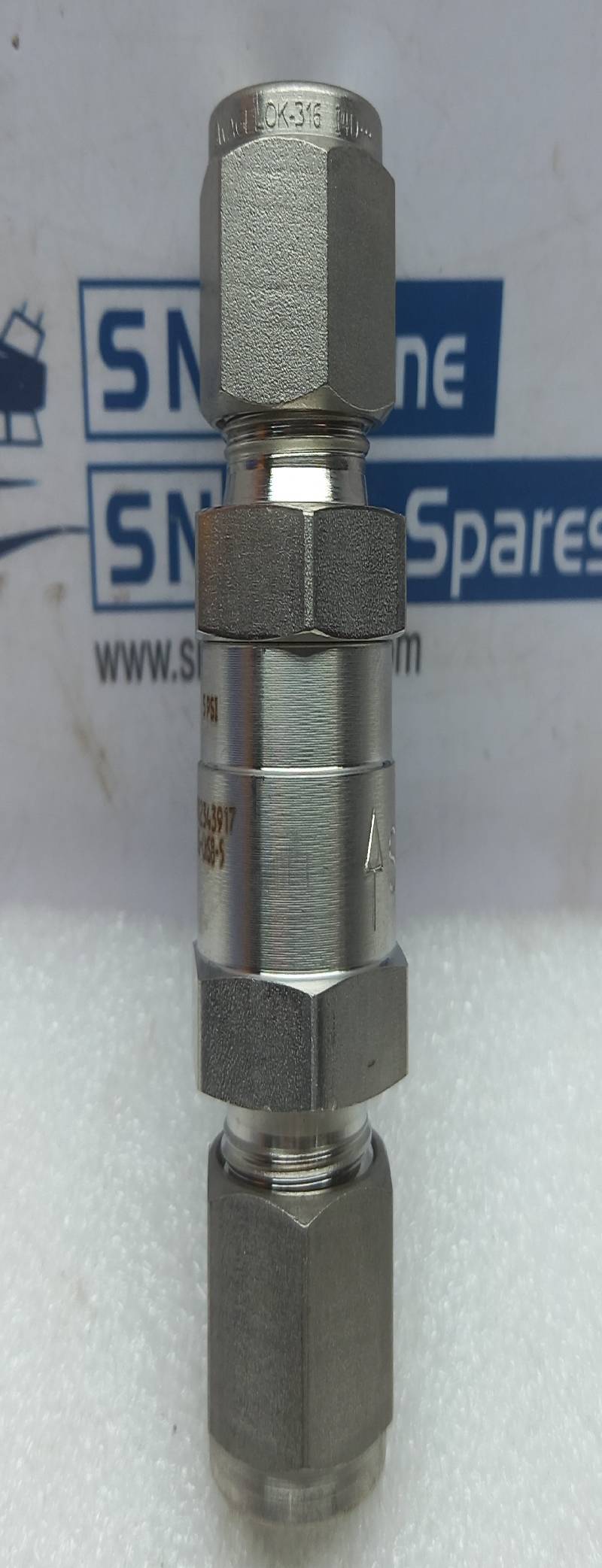 Swagelok SS-CHS8-5 Poppet Check Valve 1/2IN 600Psig