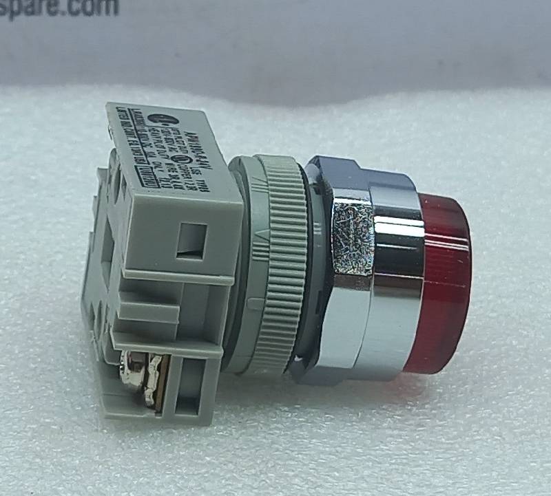 Idec APW199D-R-24V Indicator Lamp 120-600VAC 110-600VDC 10A NOV 223255