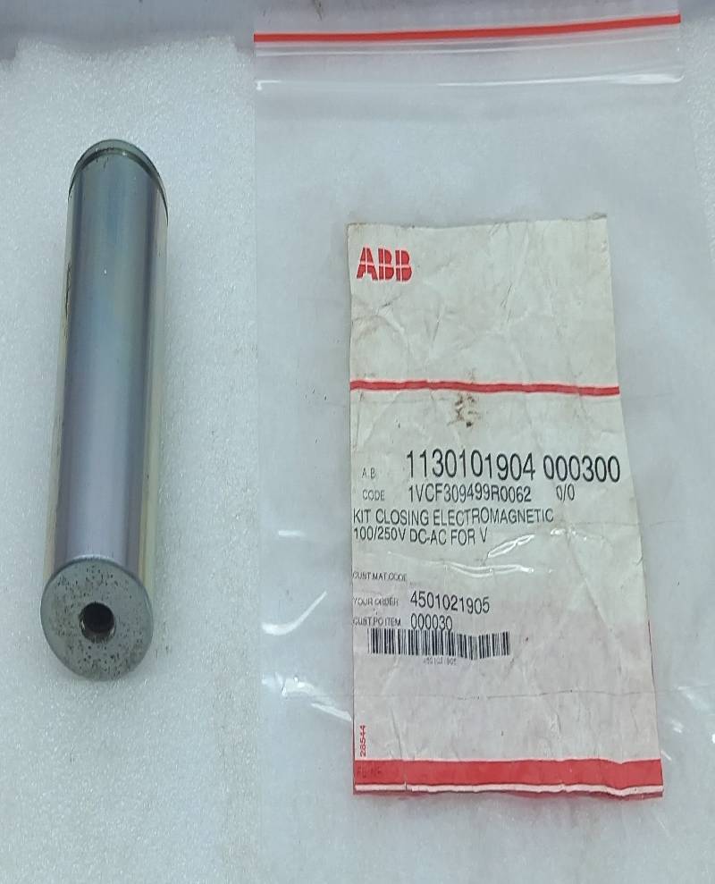ABB 1VCF309499R0062 Electromagnetic Closing Kit 100/250V DC-AC Incomplete Kit