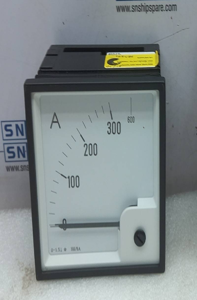 Carrel-Electrade BQ 0207 Moving Coil Meter 0-5A (Overload Scale 10A) Iskra Aparati