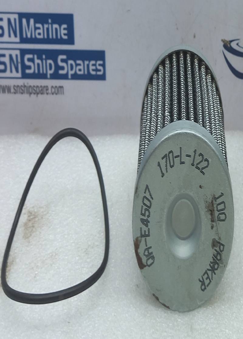 Parker 170-L-122 Main Filter To Emergency Pump Unit 6820827
