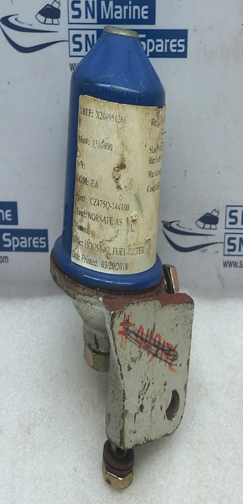 Norsafe CZ475Q-144100 Housing Fuel Filter C0506D