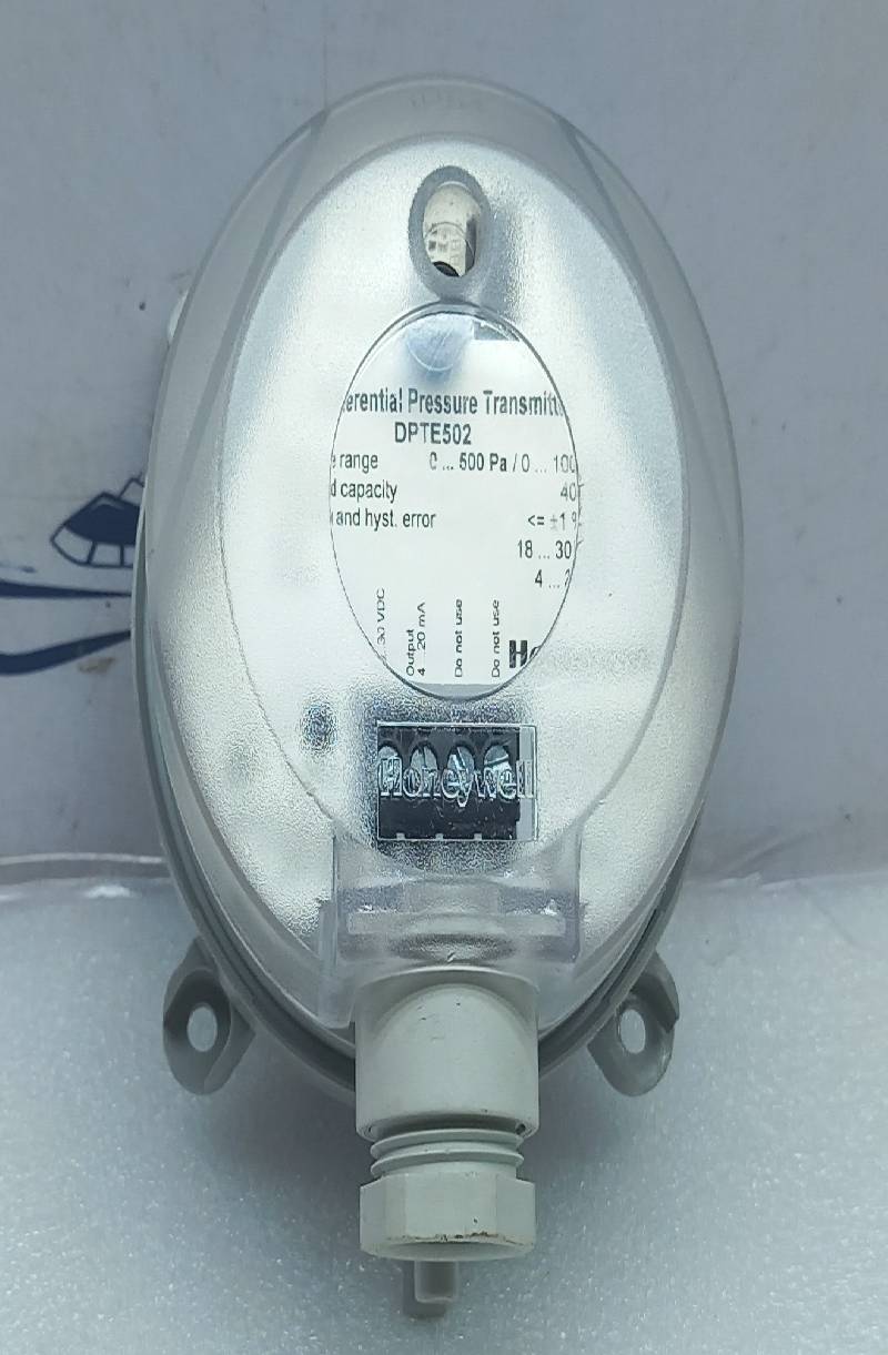 Honeywell DPTE502 Differential Pressure Switch Range: 0...50Pa