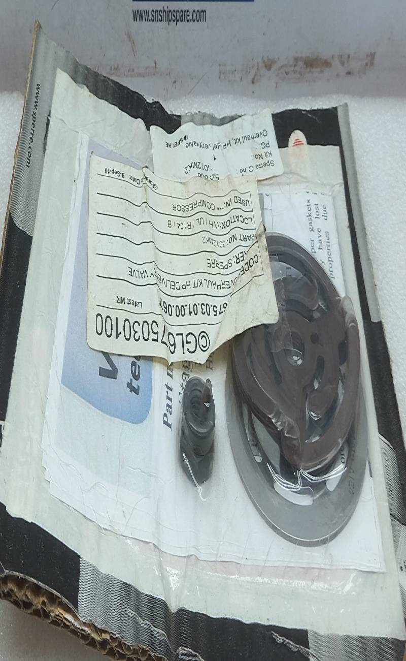 Sperre 3012MK2 Overhaul Valve HP Kit