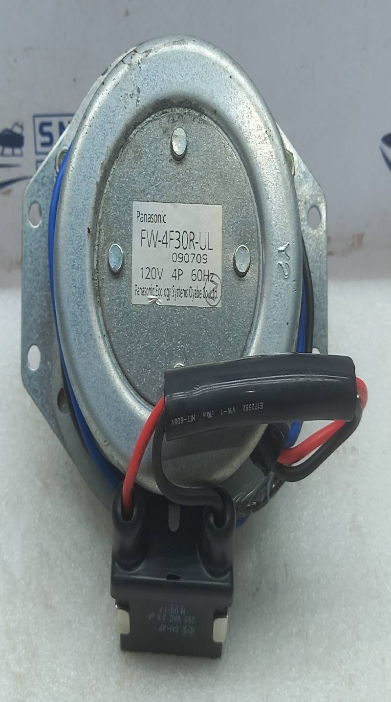 Panasonic FW-4F30R-UL Fan Motor 120V 4P 60Hz
