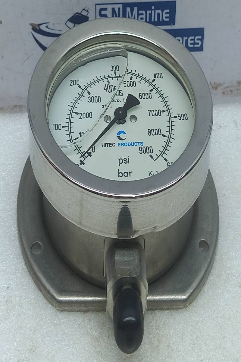 Stewart SBG-634GF-DIN-100-1/4IN BSP-60.0 Pressure Gauge 100MM Dial 0-60KPA