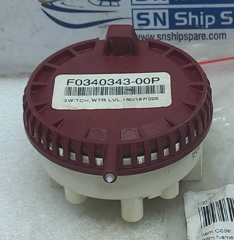 Alliance Laundry F034034300 Water Level Switch F0340343-00P / F034034300P
