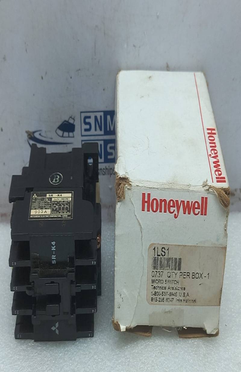 Mitsubishi SR-K4 Contactor 2a2b (2NO2NC) 380-415V 50Hz 400-440V 60Hz