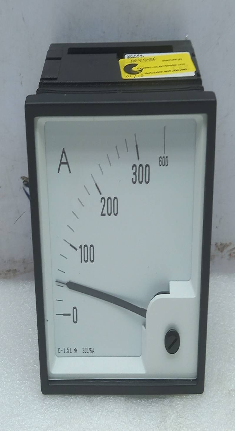 Carrel-Electrade BQ 0207 Moving Coil Meter 0-5A (Overload Scale 10A) Iskra Aparati