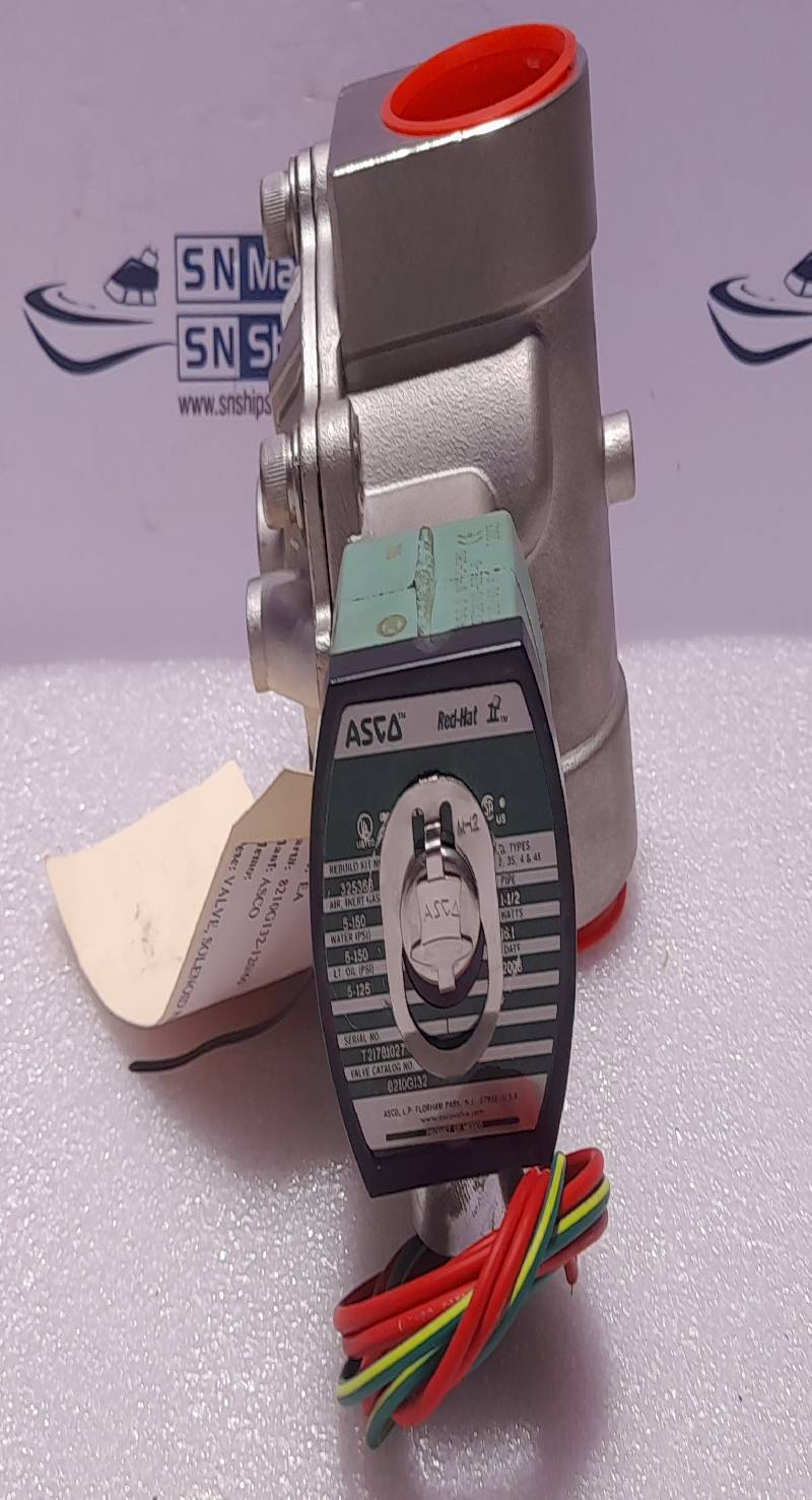 Asco 8210G132 Solenoid Valve 120V 60Hz