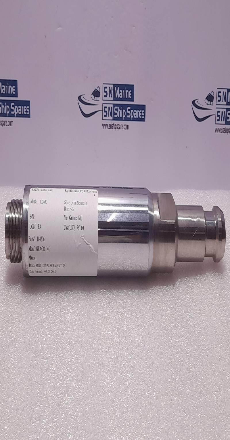 Graco 184276 Displacement Rod SS Connector Specialists 184276 ROD Displacement