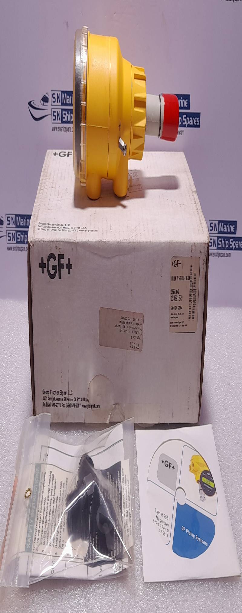 Georg Fischer +GF+ 32551P042 Signet Magmeter Display PP & SS 4In 4 To 20m